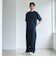 【RONEL】フクレ2重織ハーフスリーブ