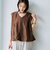 【RONEL】2WAYシアーバルーンブラウス