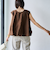 【RONEL】2WAYシアーバルーンブラウス