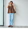 【RONEL】2WAYシアーバルーンブラウス