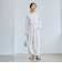 【RONEL】クリアスムース切替フレアスリーブTシャツ