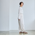 【RONEL】クリアスムース切替フレアスリーブTシャツ