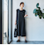 【RONEL】シャーリング2WAYロングワンピース