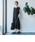 【RONEL】シャーリング2WAYロングワンピース