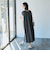 【RONEL】シャーリング2WAYロングワンピース