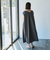 【RONEL】シャーリング2WAYロングワンピース