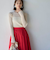【RONEL】シアーリブニットプルオーバー