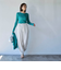 【RONEL】シアーリブニットプルオーバー