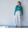 【RONEL】シアーリブニットプルオーバー