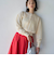 【RONEL】シアーニットカーディガン