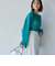 【RONEL】シアーニットカーディガン
