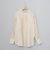 【RONEL】European Flax（ヨーロピアンフレックス） スキッパーシャツ