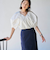 【RONEL】タックショルダーブラウス