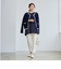【RONEL】クリアポンチ異素材ドッキングペプラムノースリーブ