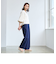 マイシルエットワイドパンツ