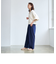 マイシルエットワイドパンツ