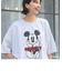 coen限定／Disney（ディズニー）アソートプリントビッグTシャツ