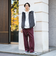 ガレージチノワイドストレートパンツ