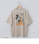 coen限定／Disney（ディズニー）バックプリントTシャツ