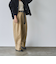 ロールアップチノワイドパンツ