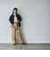 ロールアップチノワイドパンツ