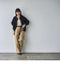 ロールアップチノワイドパンツ