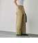 ロールアップチノワイドパンツ