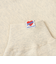 SunnySports別注ハートモチーフ刺繍スウェット