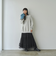 タックティアードチュールスカート
