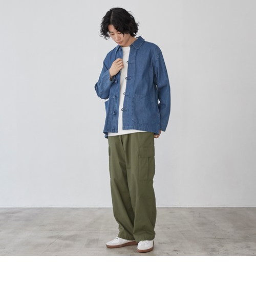ENGINEERED GARMENTS デニムジャケット カバーオール M Engineered Garments エンジニアードガーメンツ デニム