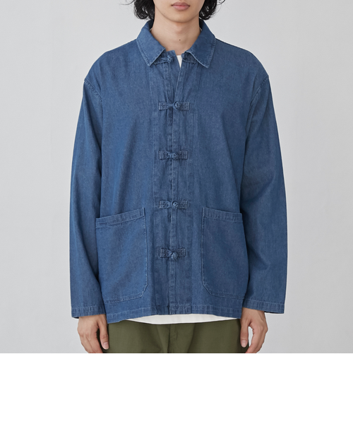 COOLI デニムカバーオール niko and JEANS 2025AW】ワイドデニムカバーオール
