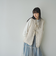 幾何柄キルトリバーシブルベスト