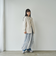幾何柄キルトリバーシブルベスト