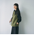 幾何柄キルトリバーシブルベスト