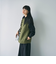 幾何柄キルトリバーシブルベスト