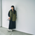 幾何柄キルトリバーシブルベスト