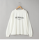 【WELLTECT】天竺ロゴプリントロングスリーブTシャツ