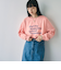 ピグメントロゴプリントロングスリーブＴシャツ