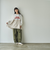 フハクドッキングロゴプリントロングスリーブTシャツ