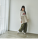 フハクドッキングロゴプリントロングスリーブTシャツ