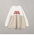 フハクドッキングロゴプリントロングスリーブTシャツ