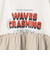 フハクドッキングロゴプリントロングスリーブTシャツ
