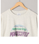フハクドッキングロゴプリントロングスリーブTシャツ