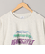 フハクドッキングロゴプリントロングスリーブTシャツ
