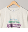 フハクドッキングロゴプリントロングスリーブTシャツ