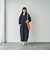 【WELLTECT】裏毛フーディーワンピース