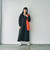 【WELLTECT】裏毛フーディーワンピース