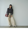 コーデュロイカーブパンツ