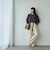 コーデュロイカーブパンツ