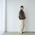 コーデュロイカーブパンツ